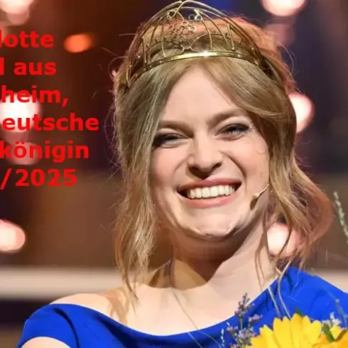 Deutsche Weinkönigin Charlotte Weihl aus Gönnheim Deutsche Weinkönigin Charlotte Weihl aus Gönnheim
