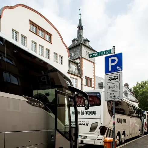 Reisebusparkplatz Hagenstraße