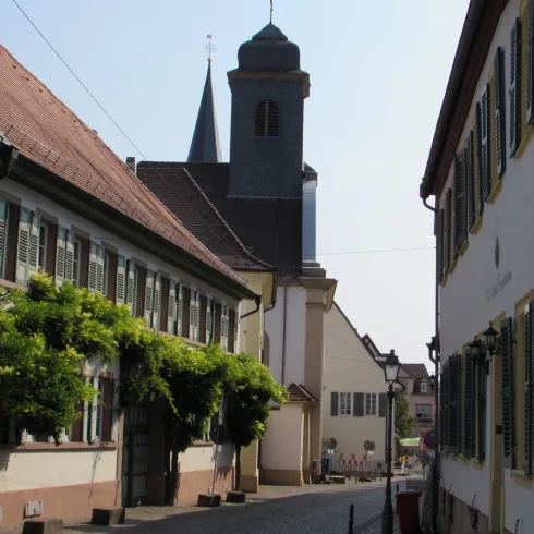 Kath. Kirche Freinsheim (© Urlaubsregion Freinsheim) Kath. Kirche Freinsheim (© Urlaubsregion Freinsheim)