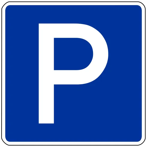 Parkplatz Schild Parkplatz Schild