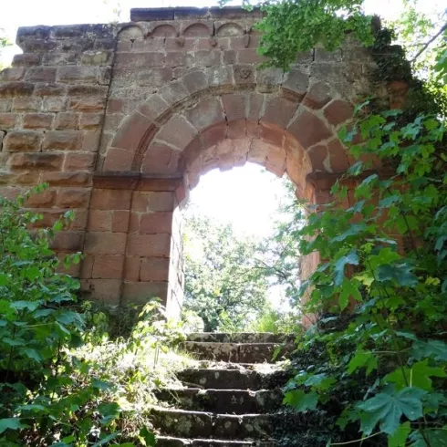 Burgruine Schloßeck Portal