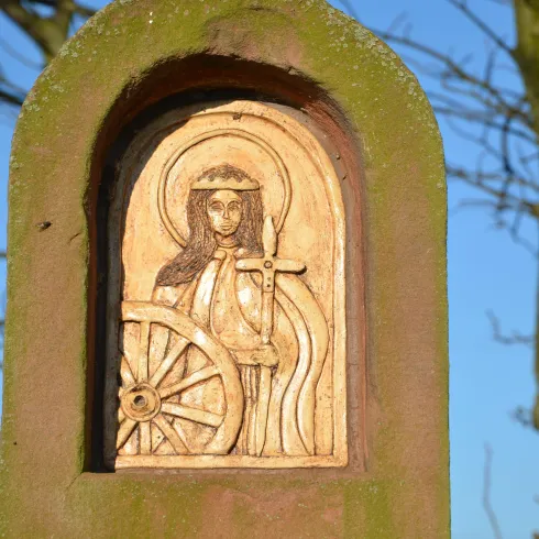 Catharinenbild nur das Bildnis der Catharine