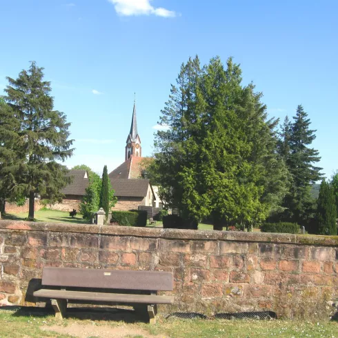 Prot. Kirche Carlsbergund Friedhof