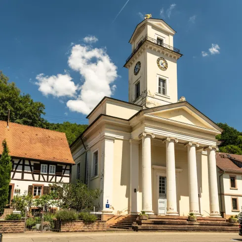 Kirche Rinnthal (© Verein SÜW Annweiler e.V., Dominik Ketz)