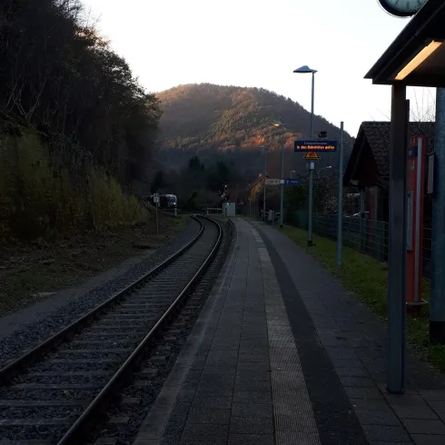 Bahnhof Rinnthal1 (© Verein SÜW Annweiler e.V.)