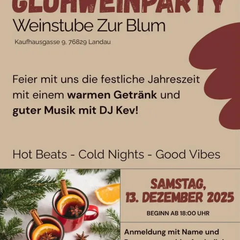 Glühweinparty (© Weinstube Zur Blum)