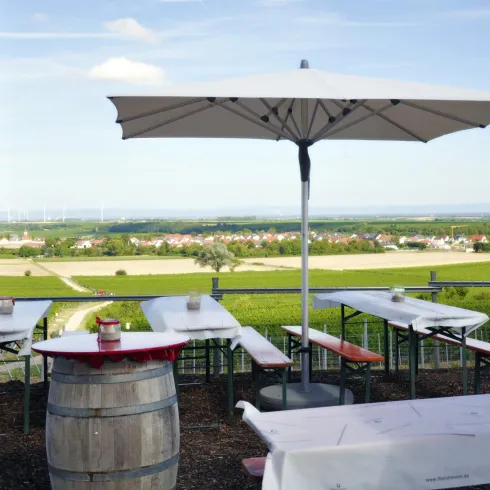 Wingertsheisje am Goldbergbrunnen (© Tacheles Landrestaurant und Gästehaus)