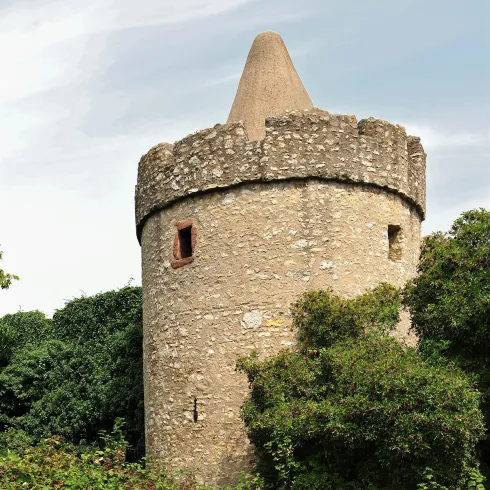 Hexenturm Fleckenmauer Flörsheim-Dalsheim (© VG Monsheim/Fotograf Carsten Costard)