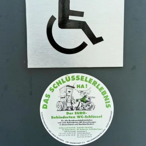 Euroschlüsseltoil. (© VG Monsheim)