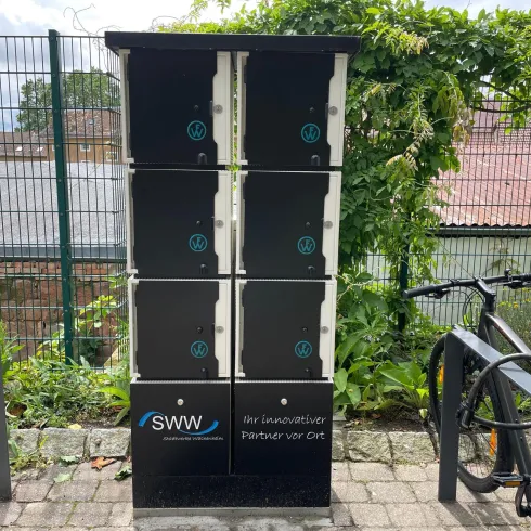 E-Bike Ladestation (© Bernard)