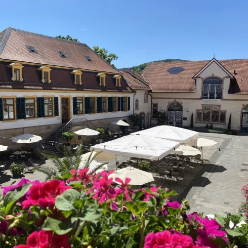 Schlosshof (© TI Wachenheim) Schlosshof (© TI Wachenheim)