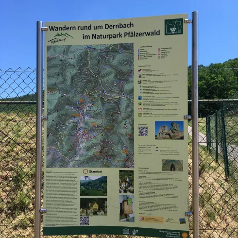 Wandertafel (© Verein SÜW Annweiler e.V.)