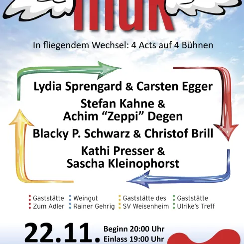 Plakat Flying MUK (© MUK Weisenheim/Sd.)