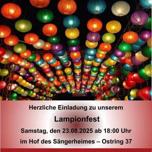 Lampionfest (© GV Liedertafel 1846 e.V.) Lampionfest (© GV Liedertafel 1846 e.V.)