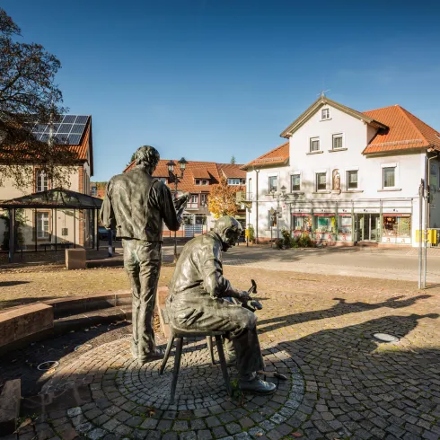 Schuhmacher Denkmal Hauenstein