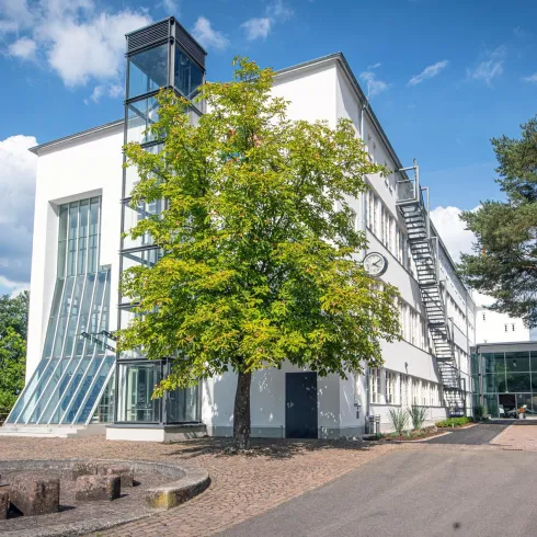 Aussenansicht Schumuseum (© Christoph Riemeyer)