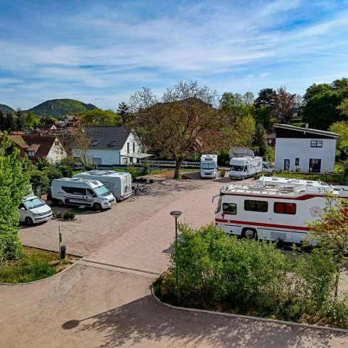 Wohnmobilstellplatz (© Mathias Schächter)