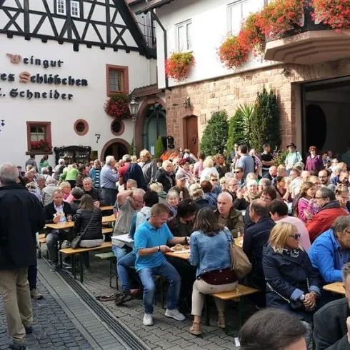 Weinleseabschluss-Herbschdbuddel Weinleseabschluss-Herbschdbuddel