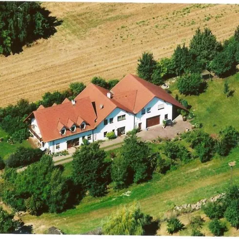 Haus von oben