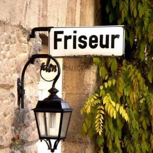 Friseurschild