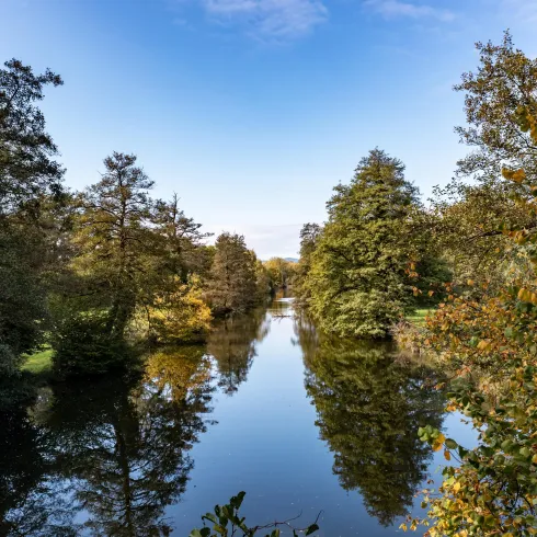 Damals Panzergraben heute eine Naturidylle