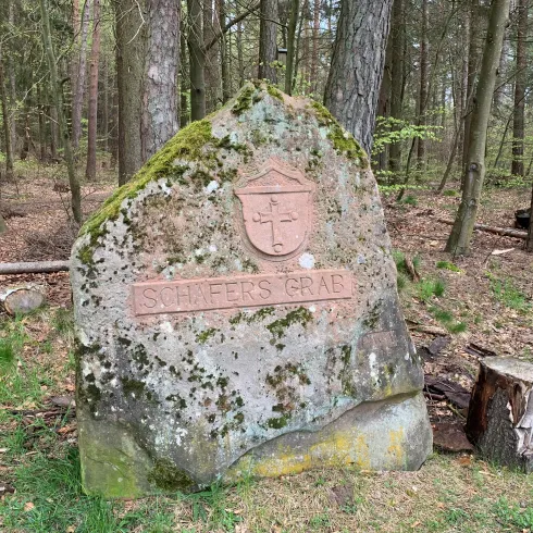 Sandstein Schäfers Grab