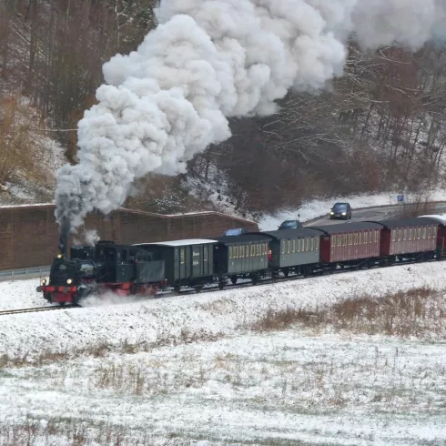 winterliche Kuckucksbahnfahrt