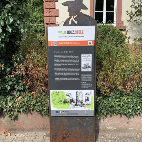 Felsenkönig Infotafel 2