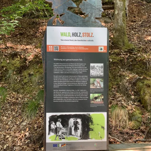 Felsenkönig Infotafel 11