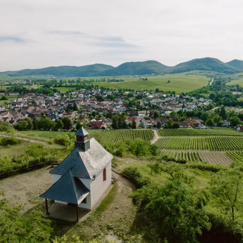 Kleine Kalmit und Ilbesheim