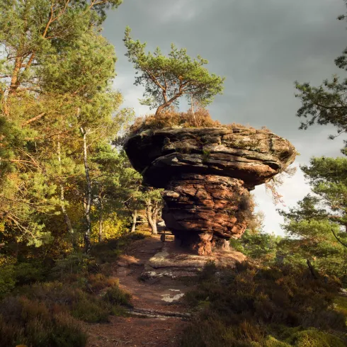 Runder Hut (© Stephanie Ser)