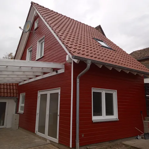 Das Schwedenhaus Hausansicht (© Kai-Uwe Marscholik) Das Schwedenhaus Hausansicht (© Kai-Uwe Marscholik)