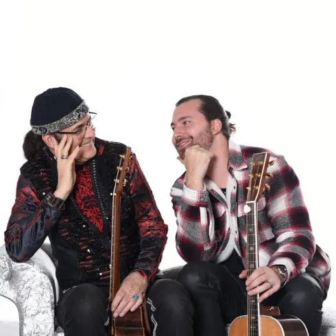 Marcel Adam und Sohn Yann Loup (© Sabine Jung)