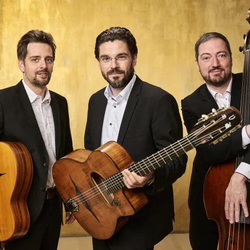 Joscho Stephan Trio (© Manfed Pollert) Joscho Stephan Trio (© Manfed Pollert)