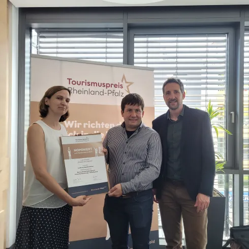 Nominierung für den Tourismuspreis